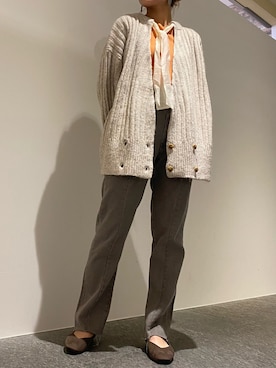 AOさん（レディース・158cm）の秋コーディネート