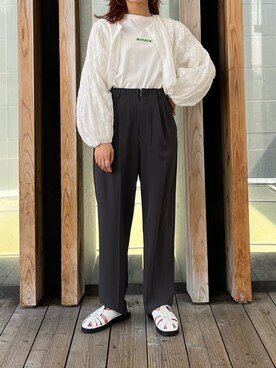 AOさん（レディース・158cm）の春コーディネート