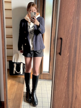 ひーさん🗿💬さん（レディース・165cm）の冬コーディネート