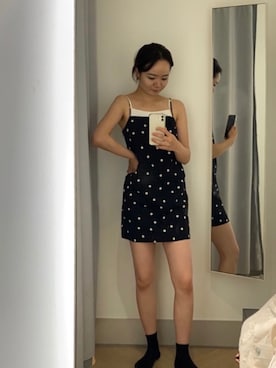 「キャミソールワンピ」｜kyonさん（レディース・164cm）の夏コーディネート