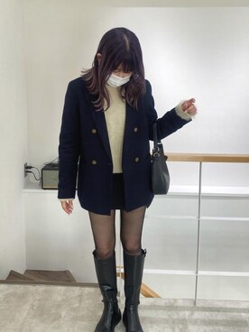 rinaさん（レディース・155cm）の春コーディネート