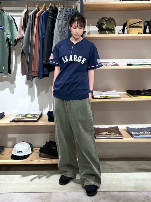 売切れ前に XLARGE BASEBALL S/S TEE スポーティーコーデ◎ XLARGE（エクストララージ）の「BASEBALL S/S TEE（Tシャツ