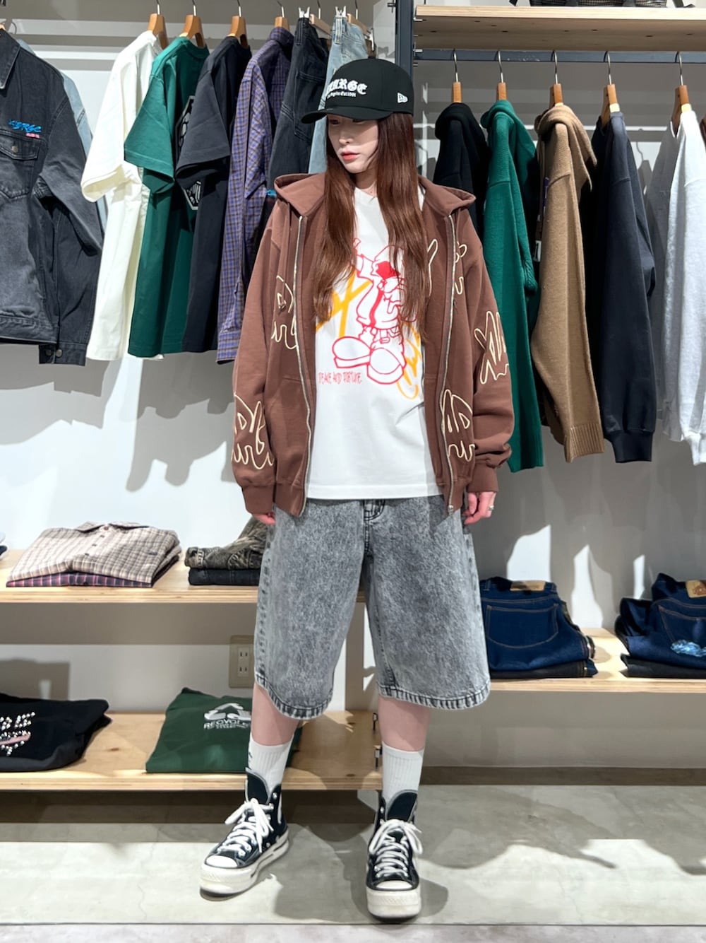 【XLARGE】PIGMENT DYED PEACE AND FORTUNE Tシャツ XLARGE(エクストララージ)の「PIGMENT DYED PEACE AND FORTUNE