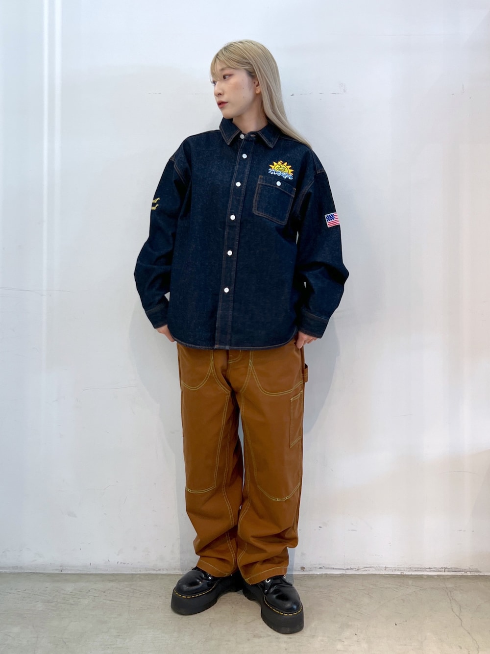 XLARGE（エクストララージ）の「SUNRISE DENIM L/S SHIRT（シャツ