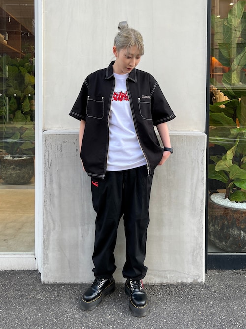 【Hiroさん専用】BRIEFING ブラックシャツ XXL onegravity / キュプラ オーバーレイヤーシャツ｜ESTNATION