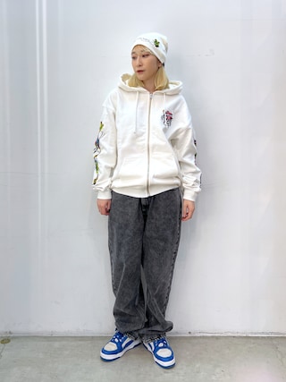 【ニョッキ様】【未使用】XLARGE x ED HARDYコラボ セットアップM Ed Hardy（エドハーディー）の「UNKNOWN/アンノウン × Ed Hardy