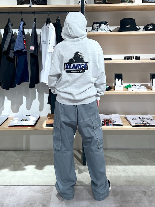 SLANTED OG ZIP HOODED SWEATSHIRT（パーカー）｜XLARGE