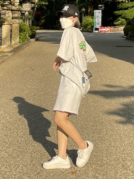 「EDT（イーディーティー）のアイテム（財布/小物）」を使った、kotogramさん（レディース・155cm）の夏コーディネート