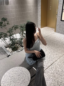 「Heather（ヘザー）のアイテム」を使った、HARUKIさん（レディース・157cm）の夏コーディネート