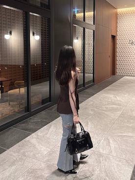 「Heather（ヘザー）のアイテム」を使った、HARUKIさん（レディース・157cm）の夏コーディネート