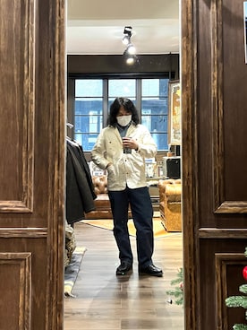 「Paraboot（パラブーツ）のアイテム（その他シューズ）」を使った、waiyuさん（メンズ・170cm）の冬コーディネート