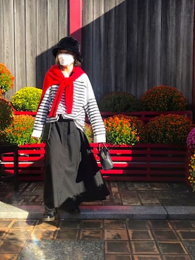 nnozomiiiさん（レディース・154cm）の秋コーディネート