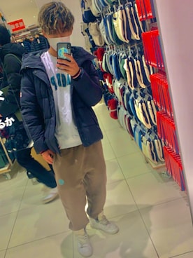 「TOMMY（トミー）のアイテム」を使った、ずみさん（メンズ・173cm）の冬コーディネート
