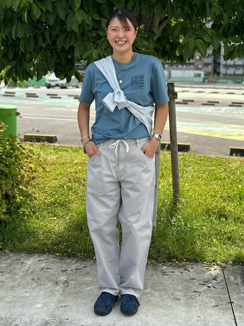 LACOSTE（ラコステ） ジーンズ 11.5oz ワイドテーパードカラーデニム