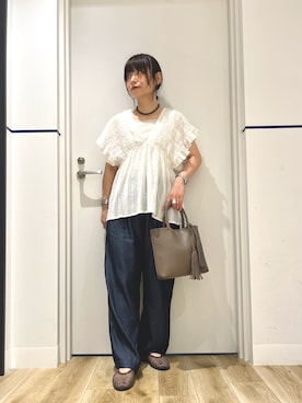 れお.* 𖥧⚘さん(レディース・158cm)の夏コーディネート