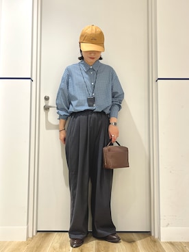 「RODE SKO（ロデスコ）のアイテム（シューズ）」を使った、れお.* 𖥧⚘さん（レディース・158cm）の秋コーディネート