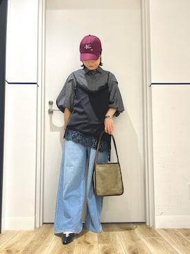 れお.* 𖥧⚘さん(レディース・158cm)の夏コーディネート