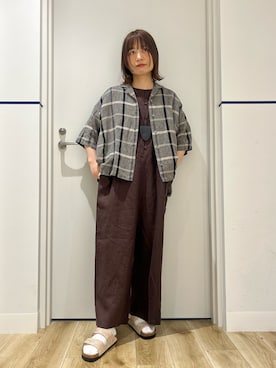 れお.* 𖥧⚘さん（レディース・158cm）の春コーディネート