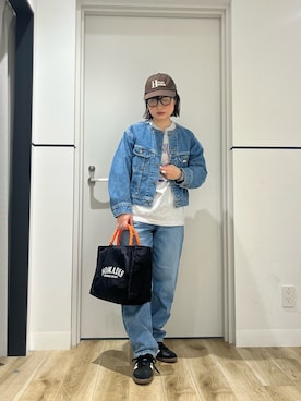 「URBAN RESEARCH ROSSO WOMEN（アーバンリサーチ　ロッソ）のアイテム」を使った、れお.* 𖥧⚘さん（レディース・158cm）の冬コーディネート