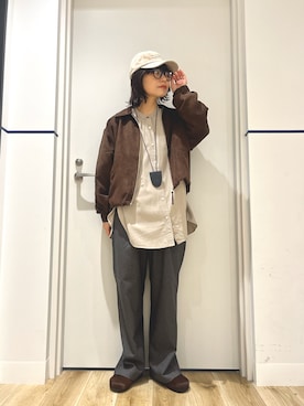 れお.* 𖥧⚘さん（レディース・158cm）の秋コーディネート