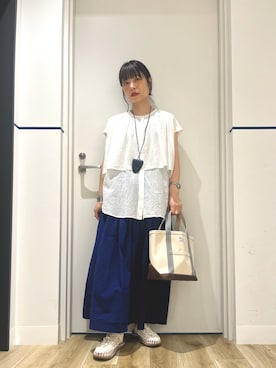 れお.* 𖥧⚘さん(レディース・158cm)の夏コーディネート