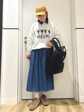 れお.* 𖥧⚘さん（レディース・158cm）の秋コーディネート