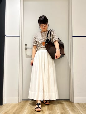 れお.* 𖥧⚘さん(レディース・158cm)の夏コーディネート