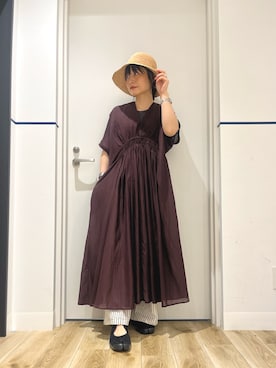 れお.* 𖥧⚘さん（レディース・158cm）の夏コーディネート