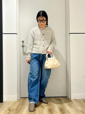 れお.* 𖥧⚘さん（レディース・158cm）の冬コーディネート