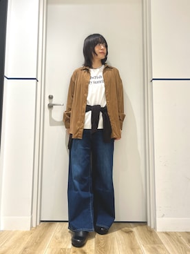 れお.* 𖥧⚘さん（レディース・158cm）の秋コーディネート