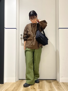 「URBAN RESEARCH DOORS(アーバンリサーチドアーズ)のアイテム(ネックレス)」を使った、れお.* 𖥧⚘さん(レディース・158cm)の秋コーディネート