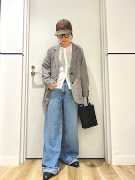 「URBAN RESEARCH DOORS（アーバンリサーチドアーズ）のアイテム（ジャケット/アウター）」を使った、れお.* 𖥧⚘さん（レディース・158cm）の秋コーディネート