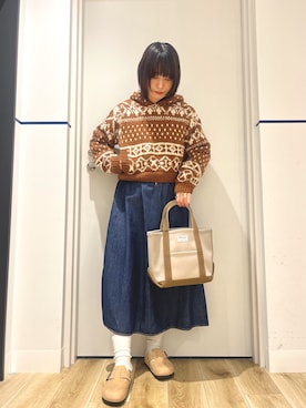 「URBAN RESEARCH DOORS(アーバンリサーチドアーズ)のアイテム(ワンピース/ドレス)」を使った、れお.* 𖥧⚘さん(レディース・158cm)の秋コーディネート