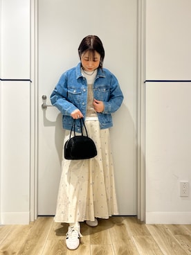 れお.* 𖥧⚘さん(レディース・158cm)の春コーディネート