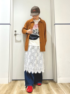 れお.* 𖥧⚘さん（レディース・158cm）の秋コーディネート