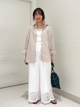 庭田さん(レディース・155cm)の夏コーディネート