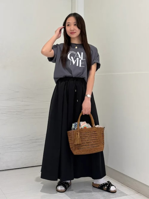 SHIPS別注】81BRANCA: 5分袖 ロゴ TEE（Tシャツ/カットソー