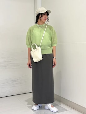 庭田さん(レディース・155cm)の夏コーディネート