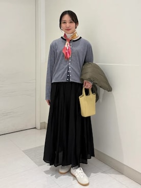 庭田さん（レディース・155cm）の春コーディネート
