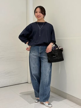 庭田さん(レディース・155cm)の春コーディネート