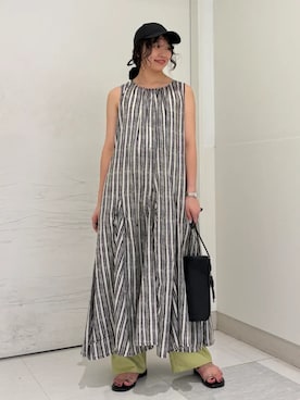庭田さん（レディース・155cm）の夏コーディネート