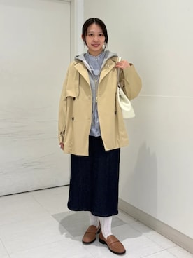 庭田さん（レディース・155cm）の春コーディネート