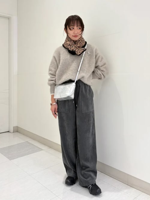 SHIPS別注】TAION:〈手洗い可能〉細幅 リバー ダウン マフラー