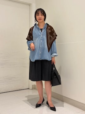 庭田さん(レディース・155cm)の秋コーディネート