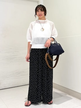 庭田さん(レディース・155cm)の夏コーディネート