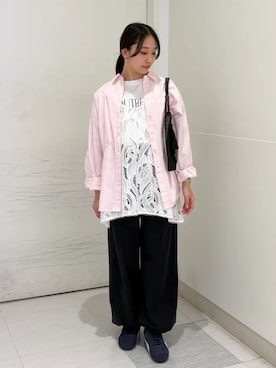 庭田さん(レディース・155cm)の春コーディネート