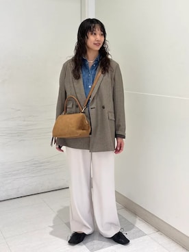 庭田さん（レディース・155cm）の秋コーディネート