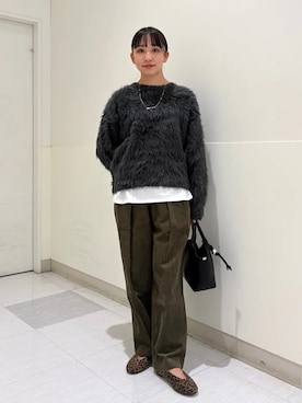 庭田さん(レディース・155cm)の冬コーディネート