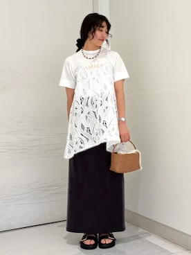 庭田さん（レディース・155cm）の夏コーディネート