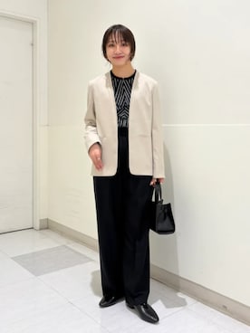 庭田さん（レディース・155cm）の秋コーディネート